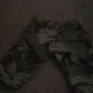 Camouflage shorts